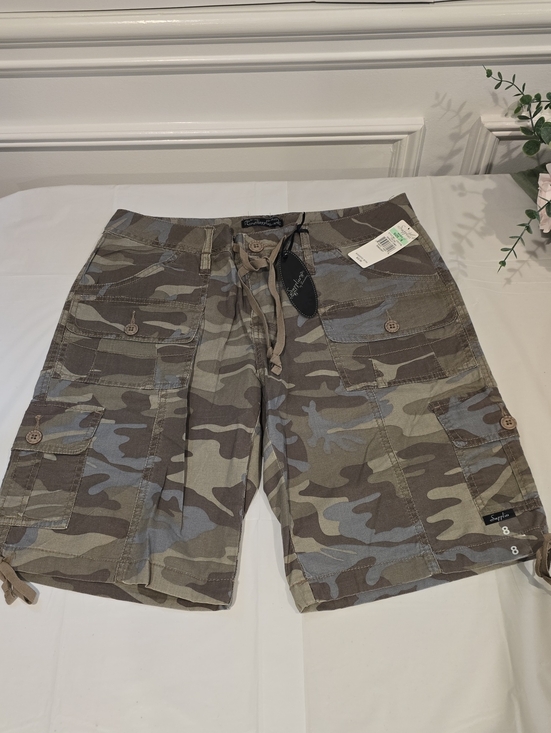 supplies Pants - Camo Cargo Shorts - Women's Olive Camouflage